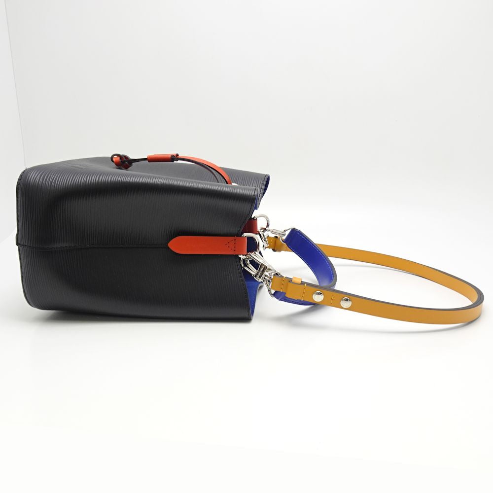 Louis Vuitton Epi Neonoe BB Noir Saffron Shoulder Bag Black