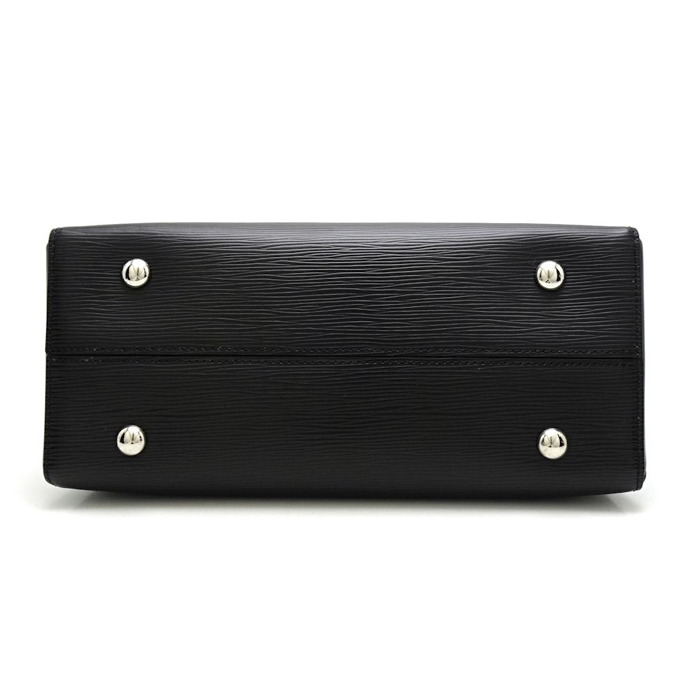 Louis Vuitton Epi Grenelle MM Noir Handbag Black