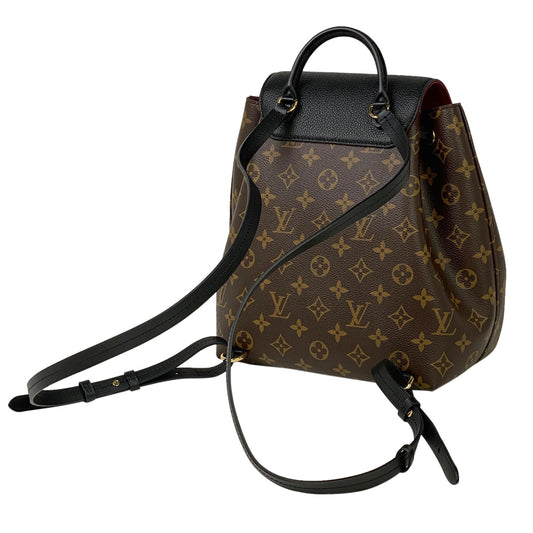Louis Vuitton Montsouris PM Backpack Daypack Rucksack Monogram Brown