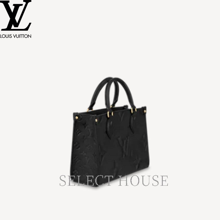 Louis Vuitton OnTheGo PM Tote Empriente Black