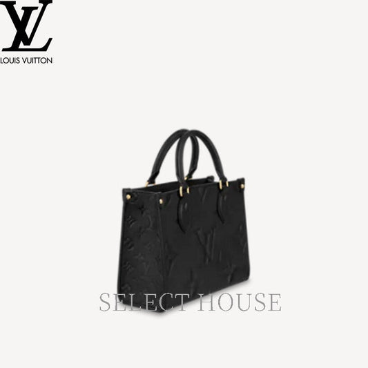 Louis Vuitton OnTheGo PM Tote Empriente Black