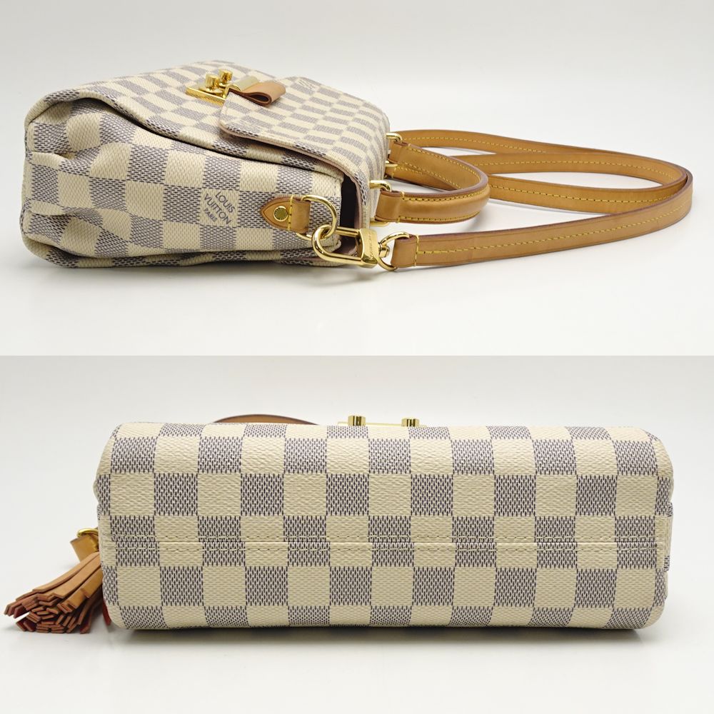 Louis Vuitton Damier Azur Croisette 2WAY Bag
