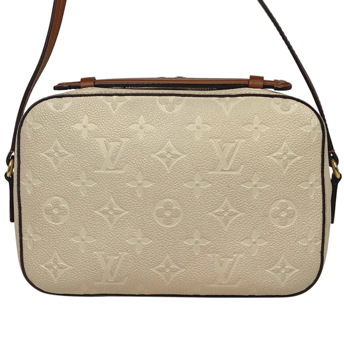 Louis Vuitton Saintonge Fringe Pochette Shoulder Bag Monogram
