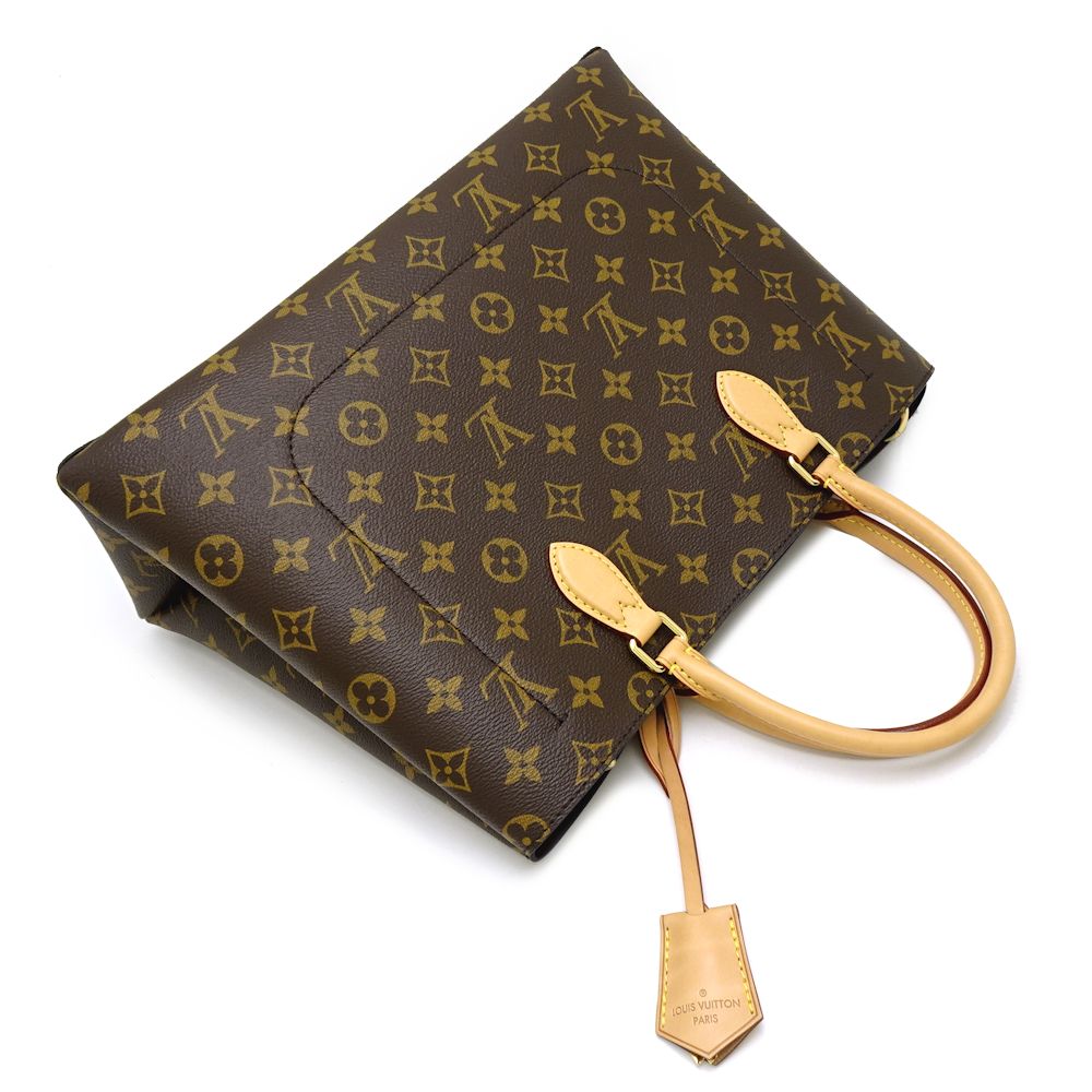 Louis Vuitton Monogram Flower Tote Brown 2WAY Bag