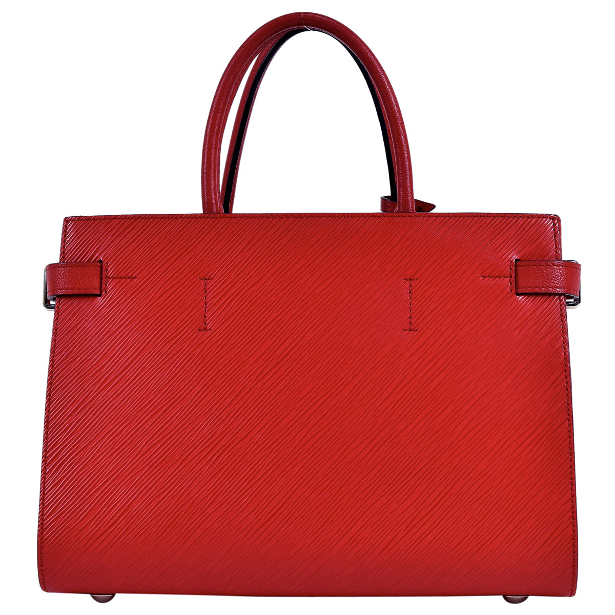 Louis Vuitton Twist 2way Shoulder Bag Tote Bag Epi Coquelicot