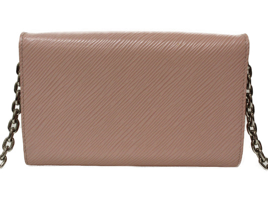 Louis Vuitton Portefeuille Twist Chain Epi Rose Ballerine Chain