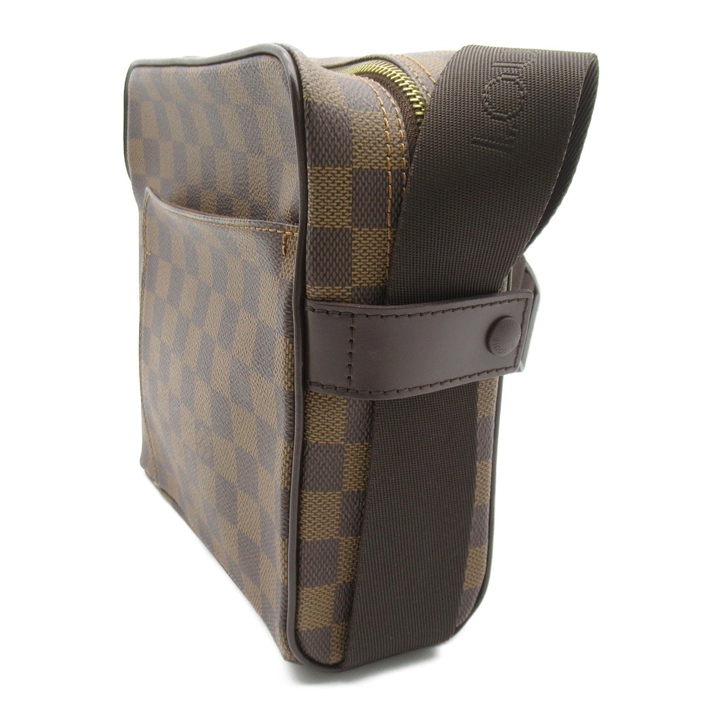 Louis Vuitton Olaf PM Shoulder Bag Pvc Coated Canvas Damier