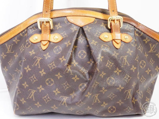 Louis Vuitton Monogram Tivoli GM Hand Tote City Bag Purse