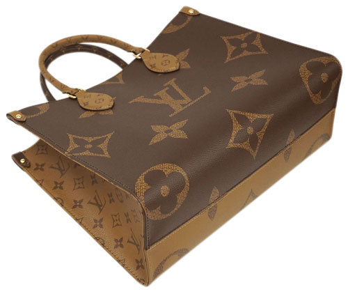 Louis Vuitton Monogram On The Go MM 2 Way Tote Bag