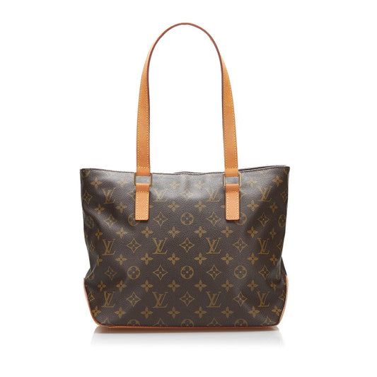 Louis Vuitton Monogram Hippo Piano Tote Bag Brown Leather