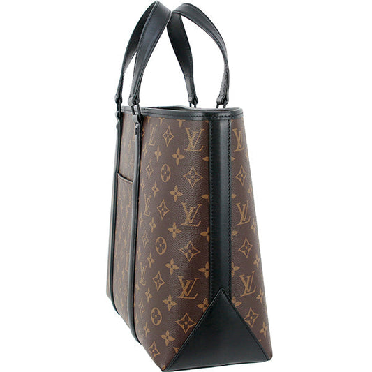 Louis Vuitton Tote Bag Weekend Tote PM Monogram Macassar Leather