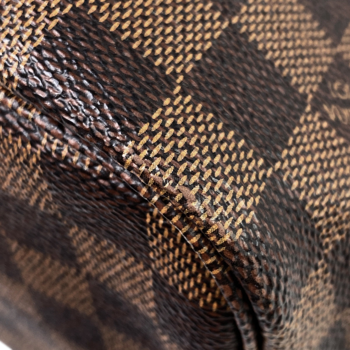 Louis Vuitton Neverfull MM Handbag Tote Bag Damier Brown