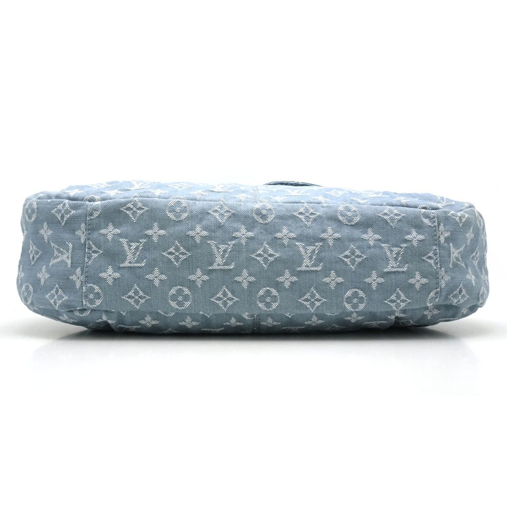 Louis Vuitton Monogram Denim Daily GM Blue Claire ToteBag