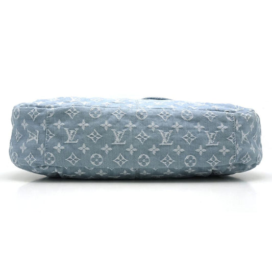 Louis Vuitton Monogram Denim Daily GM Blue Claire ToteBag