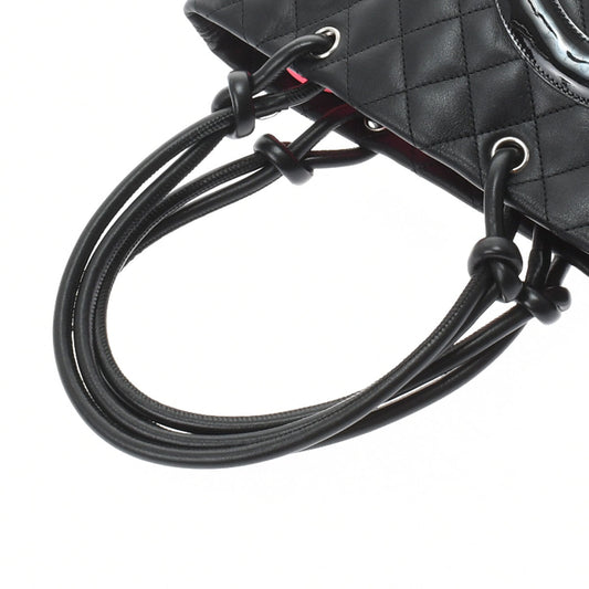 Chanel Matelasse Gst Black Silver Hardware Caviar Skin Tote Bag