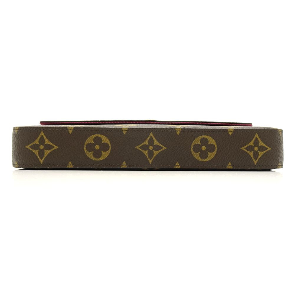 Louis Vuitton Monogram Pochette Felicie Brown