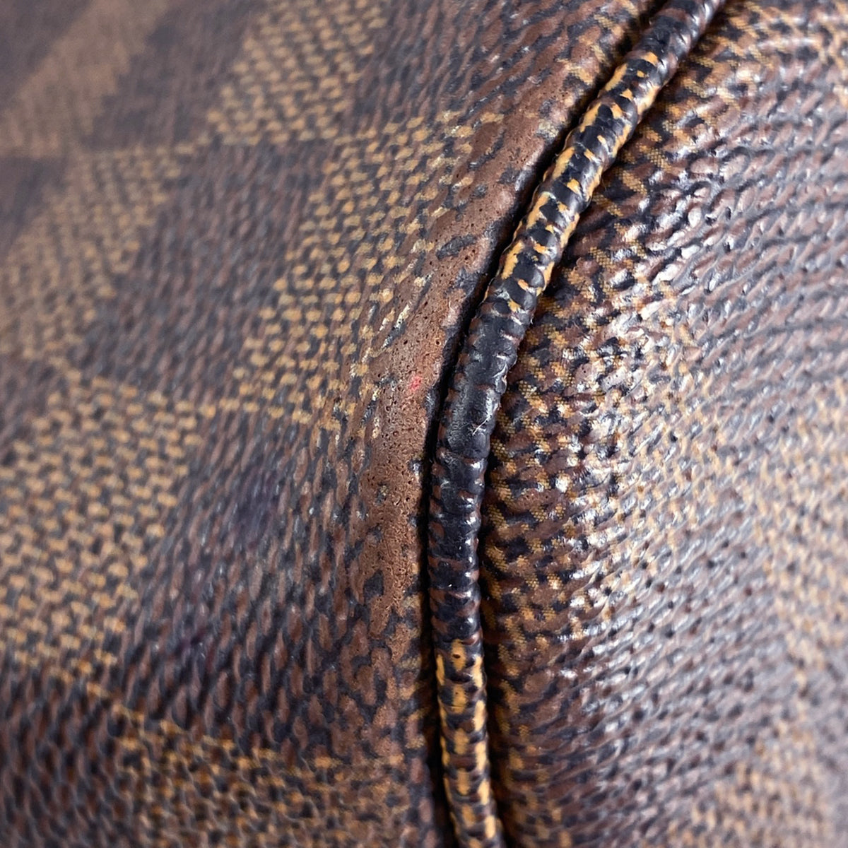 Louis Vuitton Neverfull MM Shoulder Bag Damier Ebene