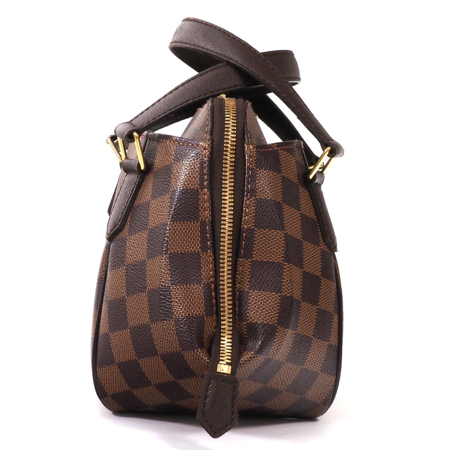Louis Vuitton Belem PM Damier Ebene Cloth Bag Attached
