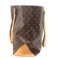 Louis Vuitton Cavalto Tote Bag Monogram Brown