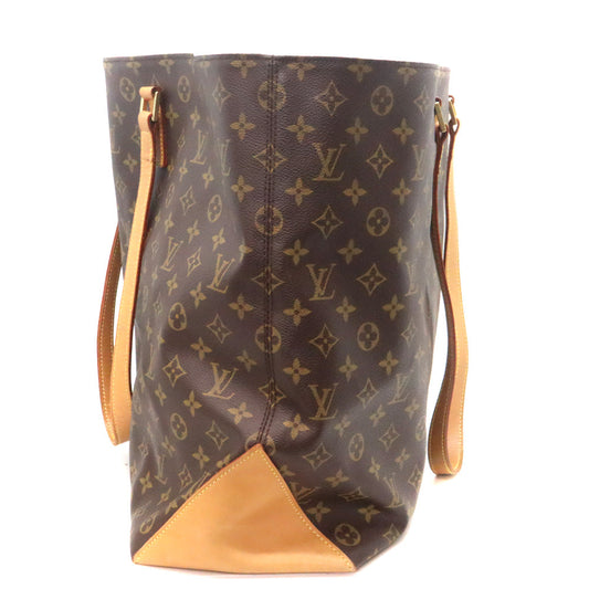 Louis Vuitton Cavalto Tote Bag Monogram Brown
