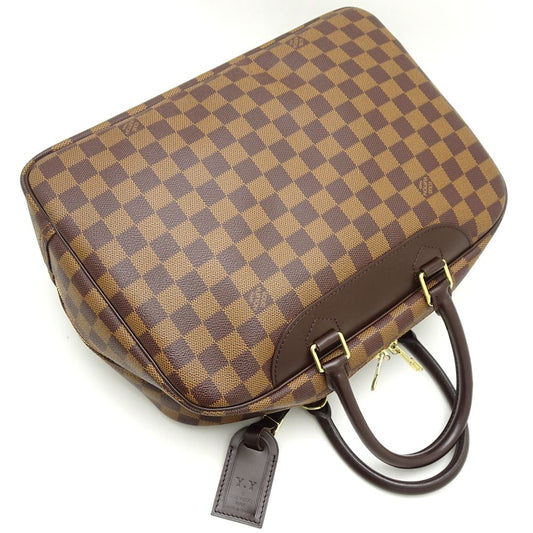 Louis Vuitton Damier Deauville Ebene Handbag SP Order Brown