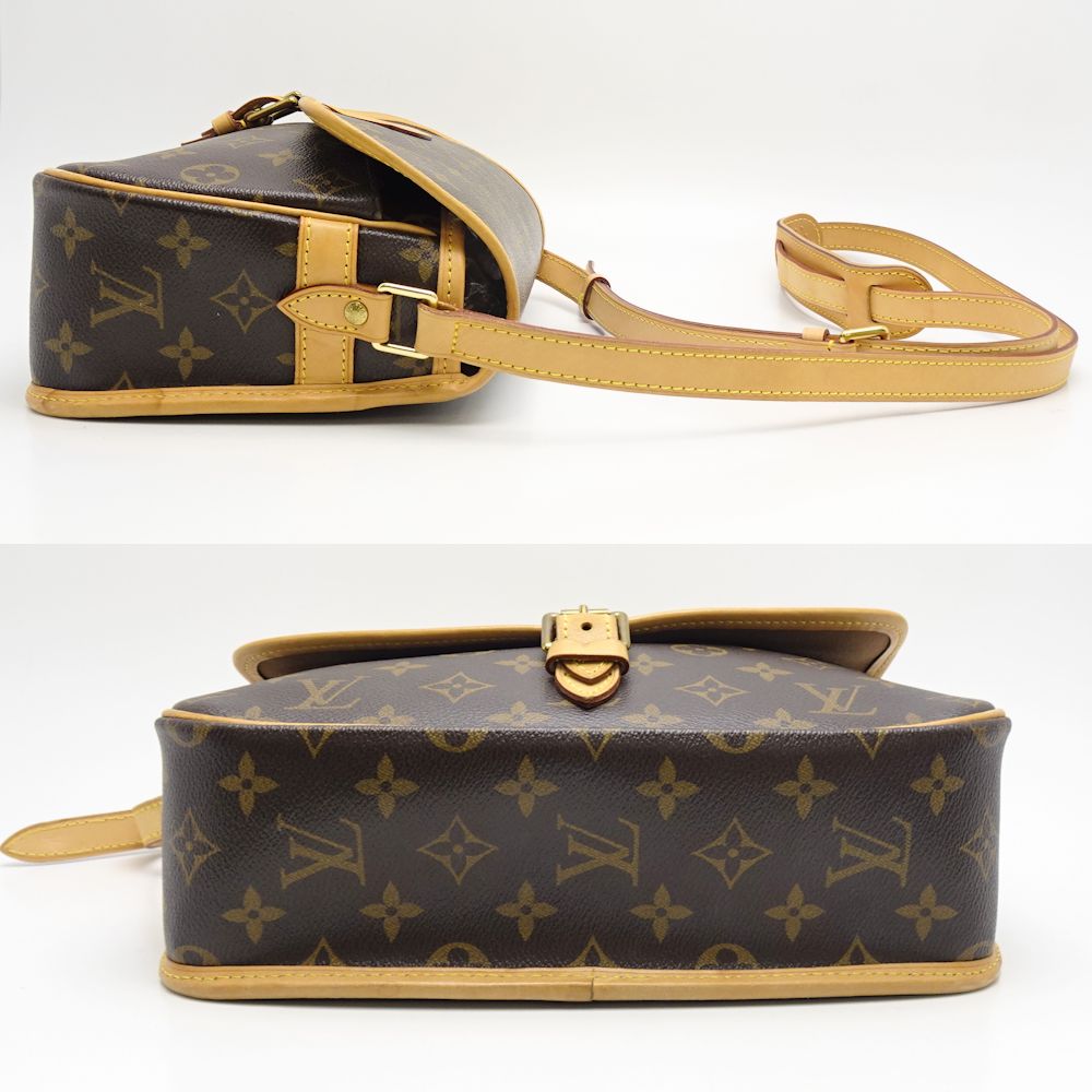 Louis Vuitton Monogram Sologne Brown Diagonal Shoulder Bag