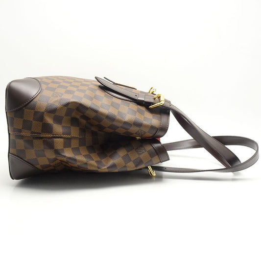 Louis Vuitton Damier Hampstead MM Ebene Tote Bag Brown