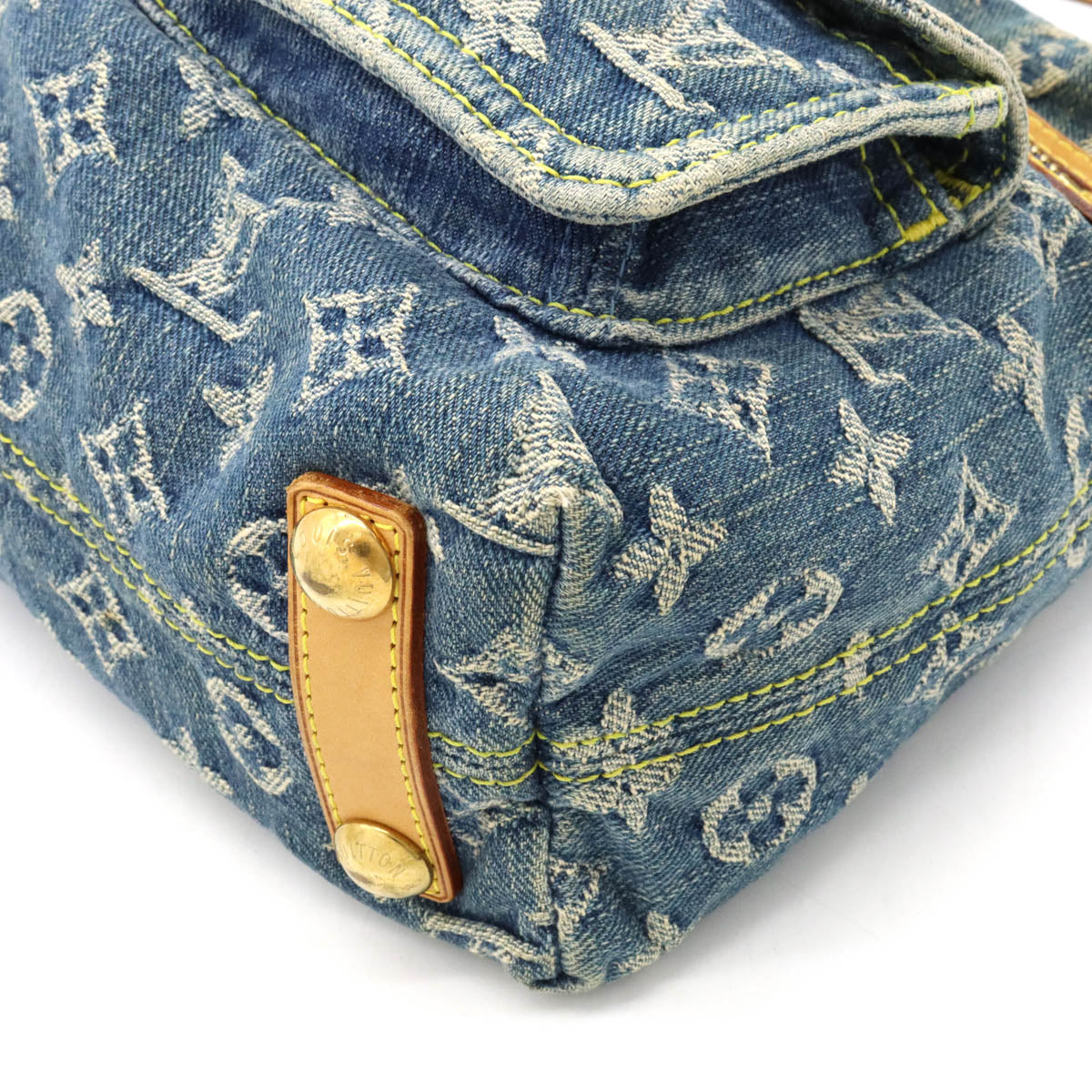 Louis Vuitton Monogram Denim Baggy PM Shoulder Bag
