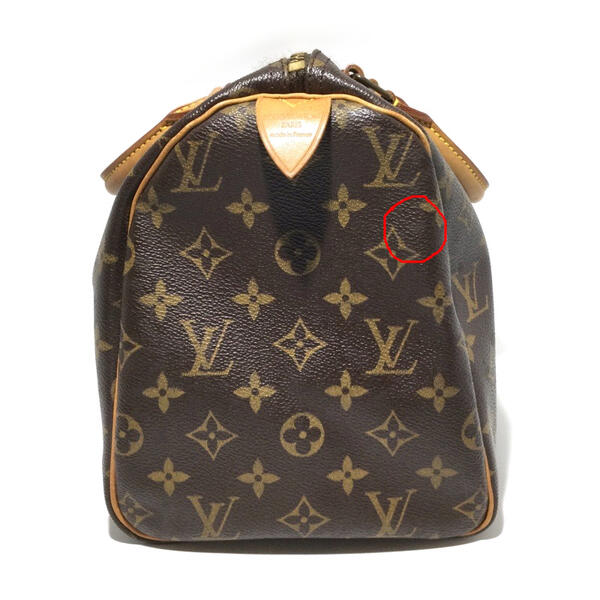 Louis Vuitton Speedy 30 Handbag Mini Boston Bag Monogram