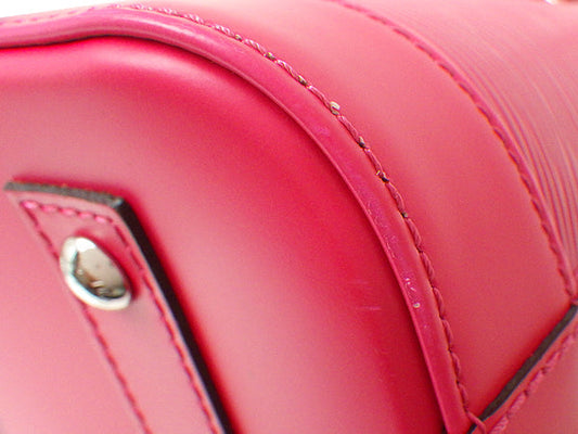 Louis Vuitton Alma BB  Shoulder Bag Epi Red