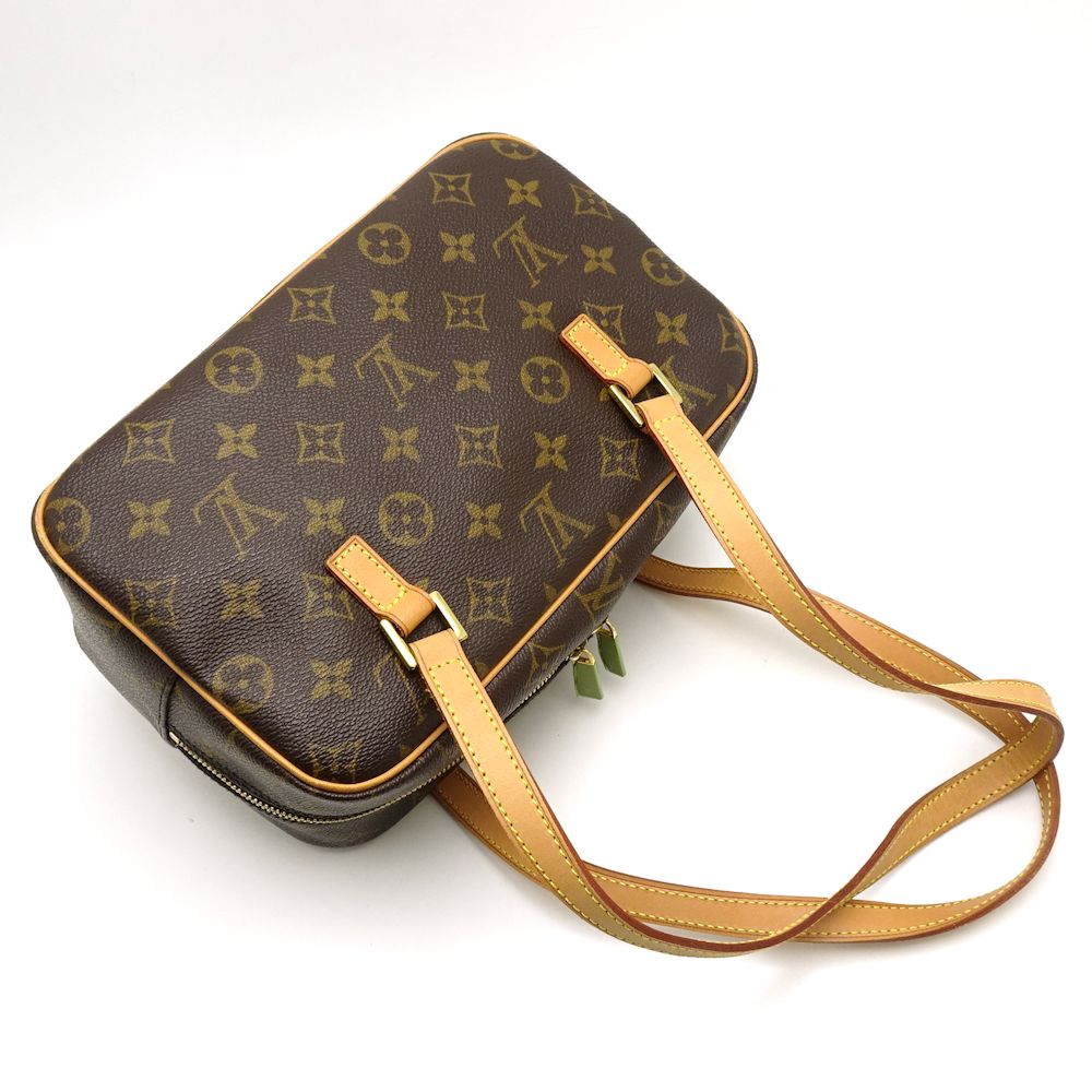 Louis Vuitton Monogram Cite MM Brown Shoulder Bag