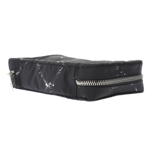 Chanel Travel Line Jewelry Case Black Silver Hardware Nylon Pouch