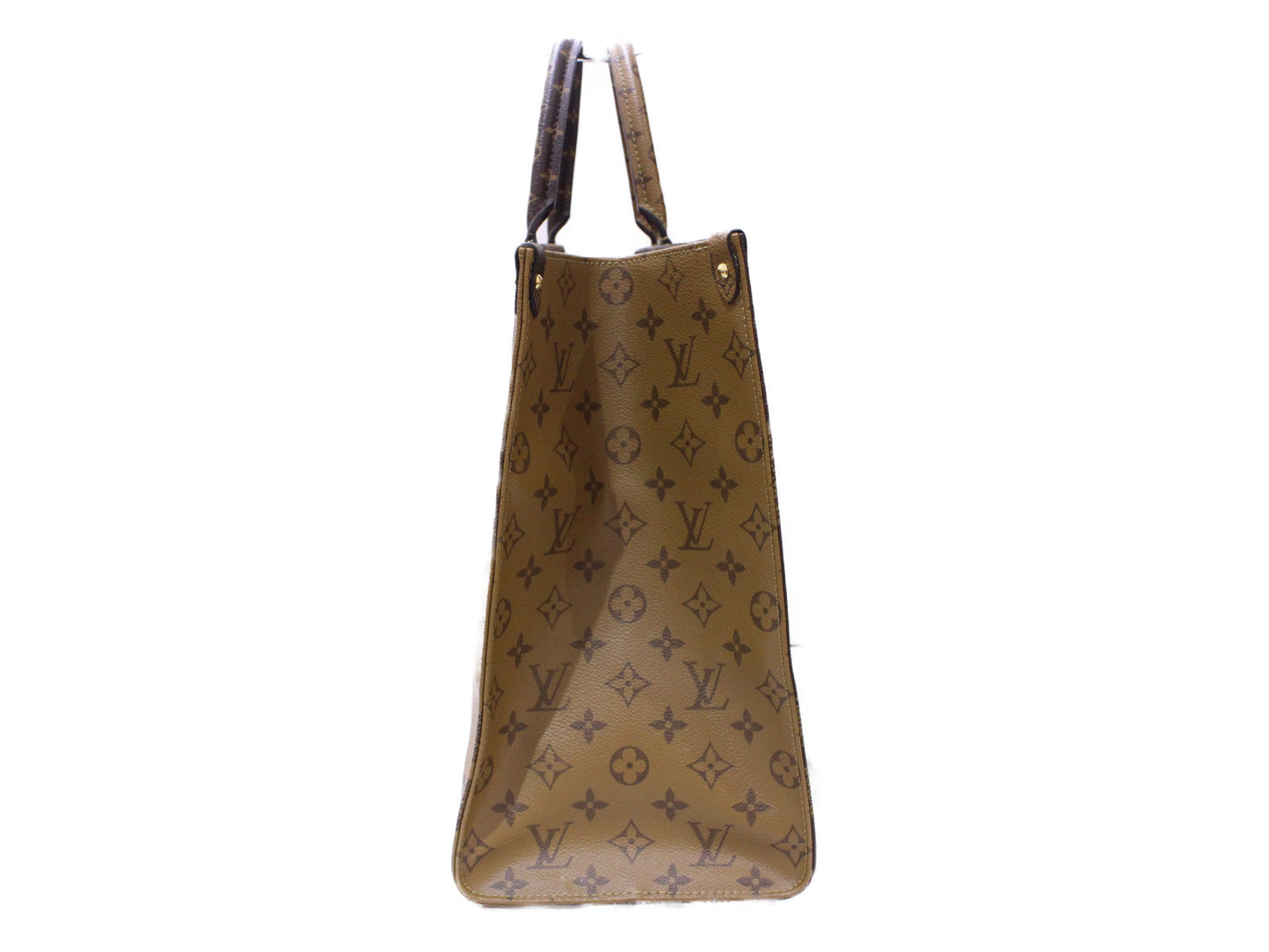 Louis Vuitton On The Go GM Giant Monogram Reverse Tote Bag