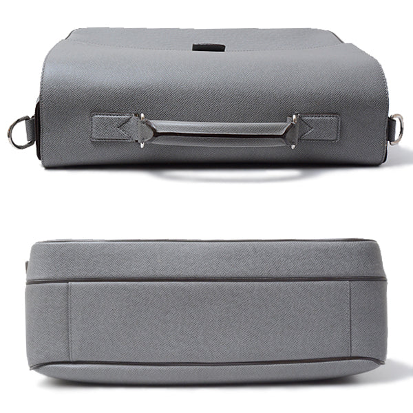 Louis Vuitton Vasili PM Handbag Taiga Gray