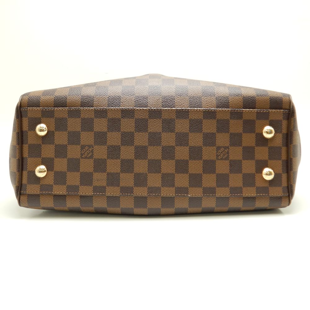 Louis Vuitton Damier Trevi PM Ebene 2WAY Bag Brown