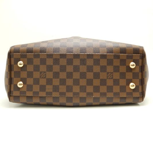 Louis Vuitton Damier Trevi PM Ebene 2WAY Bag Brown