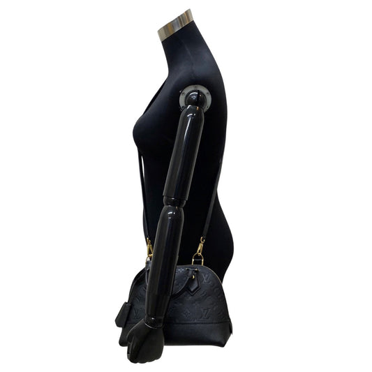 Louis Vuitton Neo Alma BB Empreinte Shoulder Bag Black