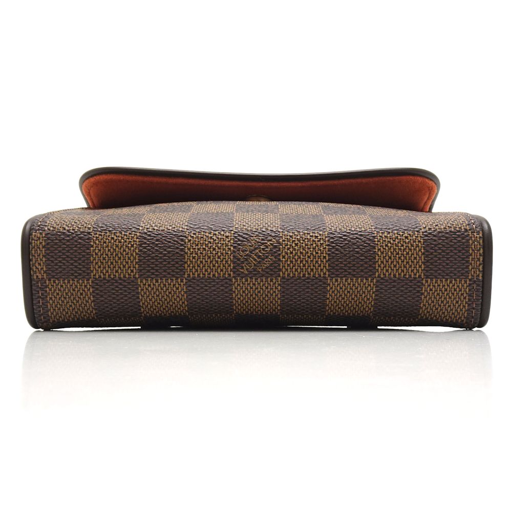 Louis Vuitton Damier Pochette Florentine Ebene Waist Pouch Brown
