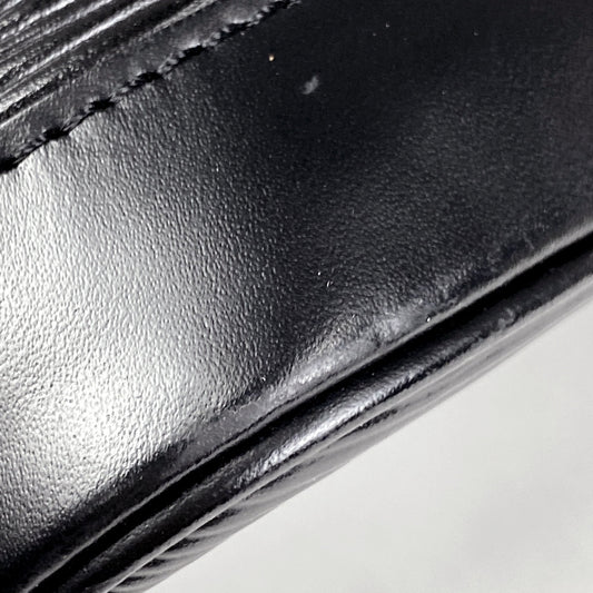 Louis Vuitton Alma Handbag Epi Noir Black