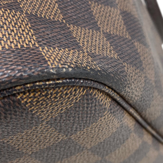 Louis Vuitton Neverfull MM Shoulder Bag Tote Bag Damier Brown