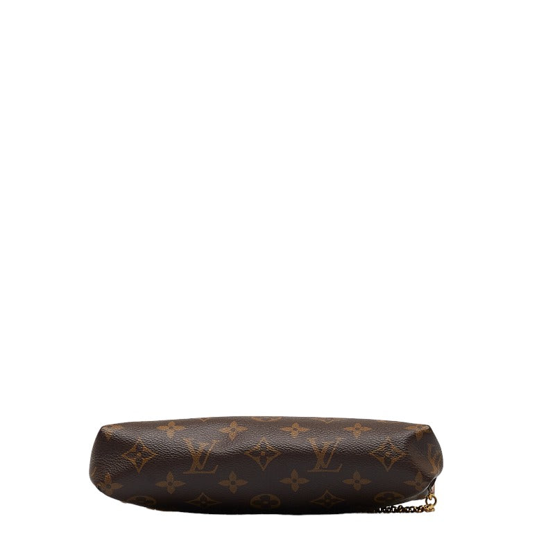 Louis Vuitton Parascratch Crossbody Chain Shoulder Bag Brown