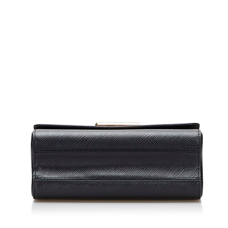 Louis Vuitton Epi Twist MM Chain Shoulder Bag Noir Black