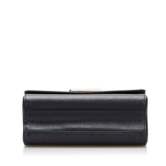 Louis Vuitton Epi Twist MM Chain Shoulder Bag Noir Black