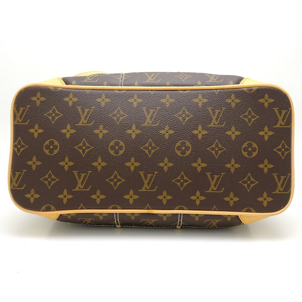 Louis Vuitton Monogram Riveting Brown Shoulder Bag