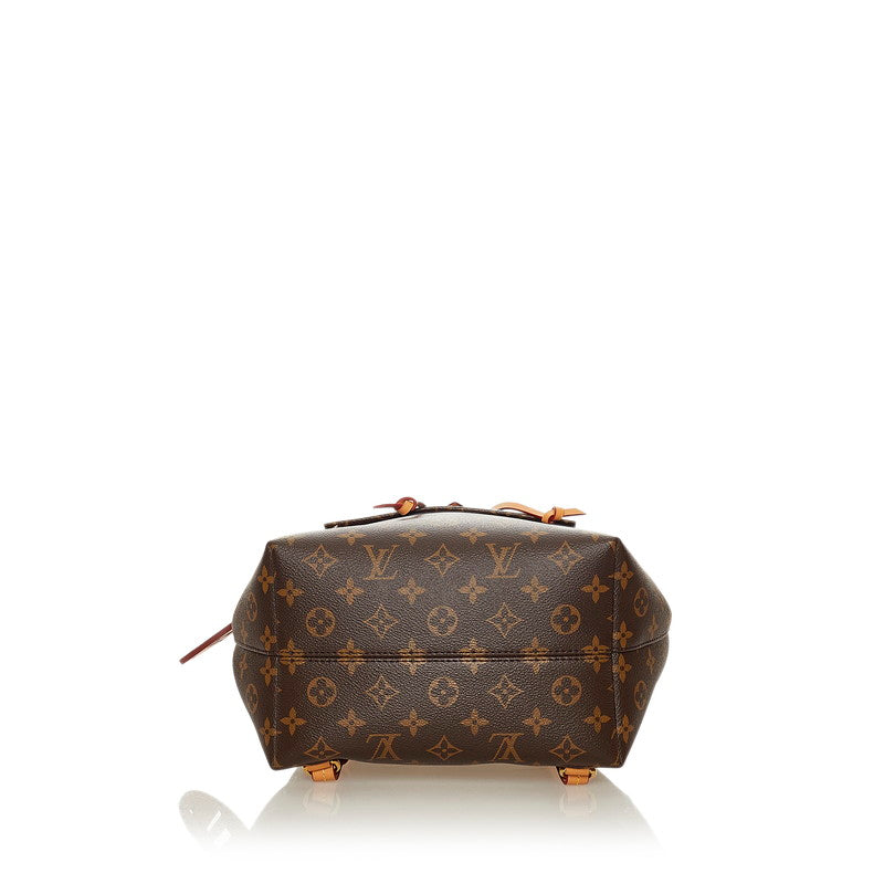 Louis Vuitton Monogram Monsouris PM Rucksack Backpack Brown