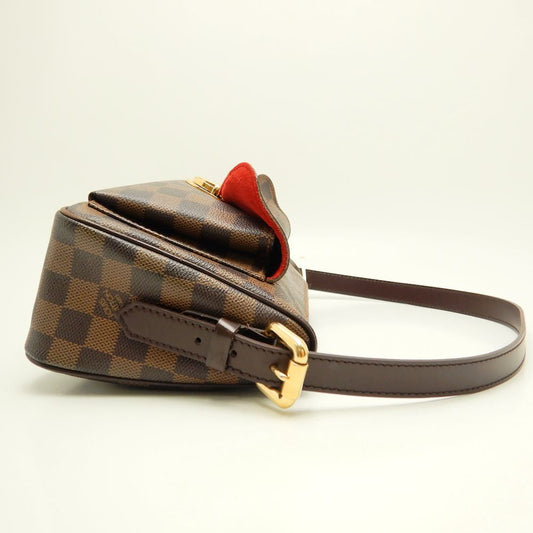Louis Vuitton Damier Ravello GM Ebene Handbag Shoulder Bag Brown