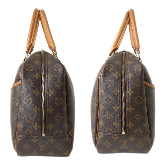 Louis Vuitton Deauville Handbag Boston Bag Monogram
