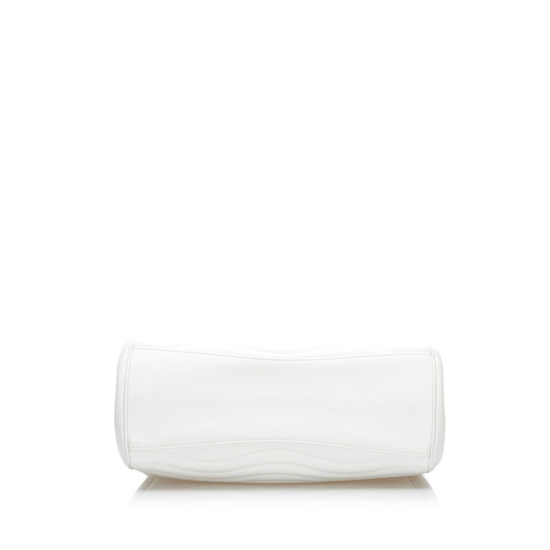 Louis Vuitton New Wave Chain Calf Leather Snow White