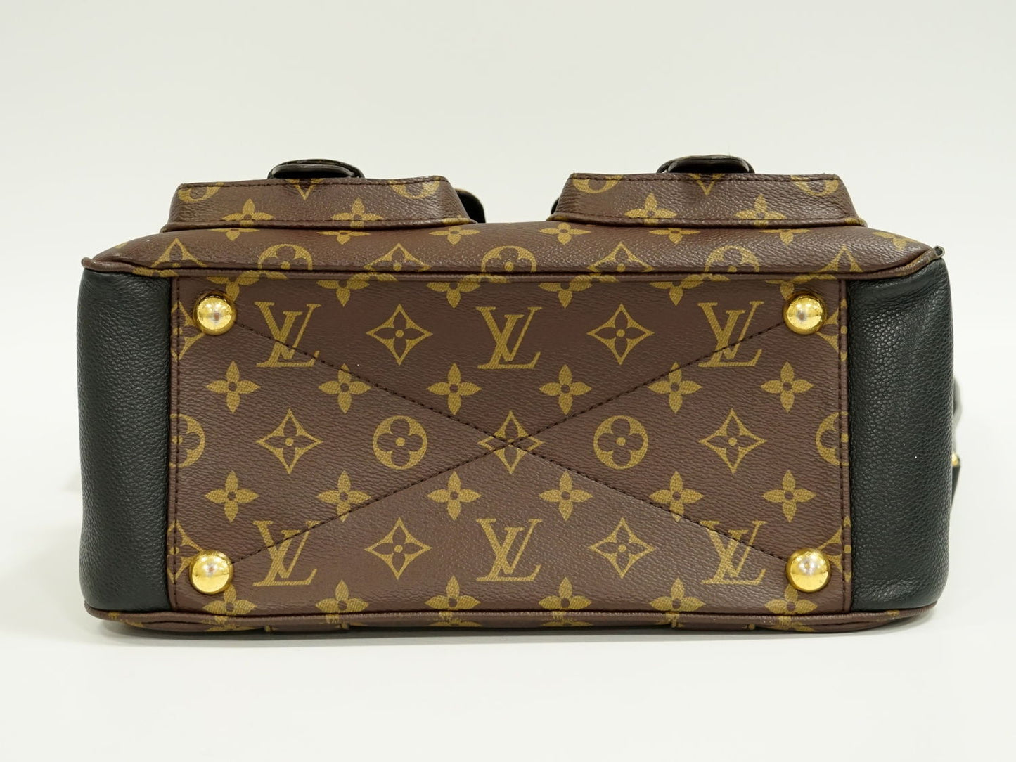 Louis Vuitton Manhattan Monogram Leather Shoulder Bag