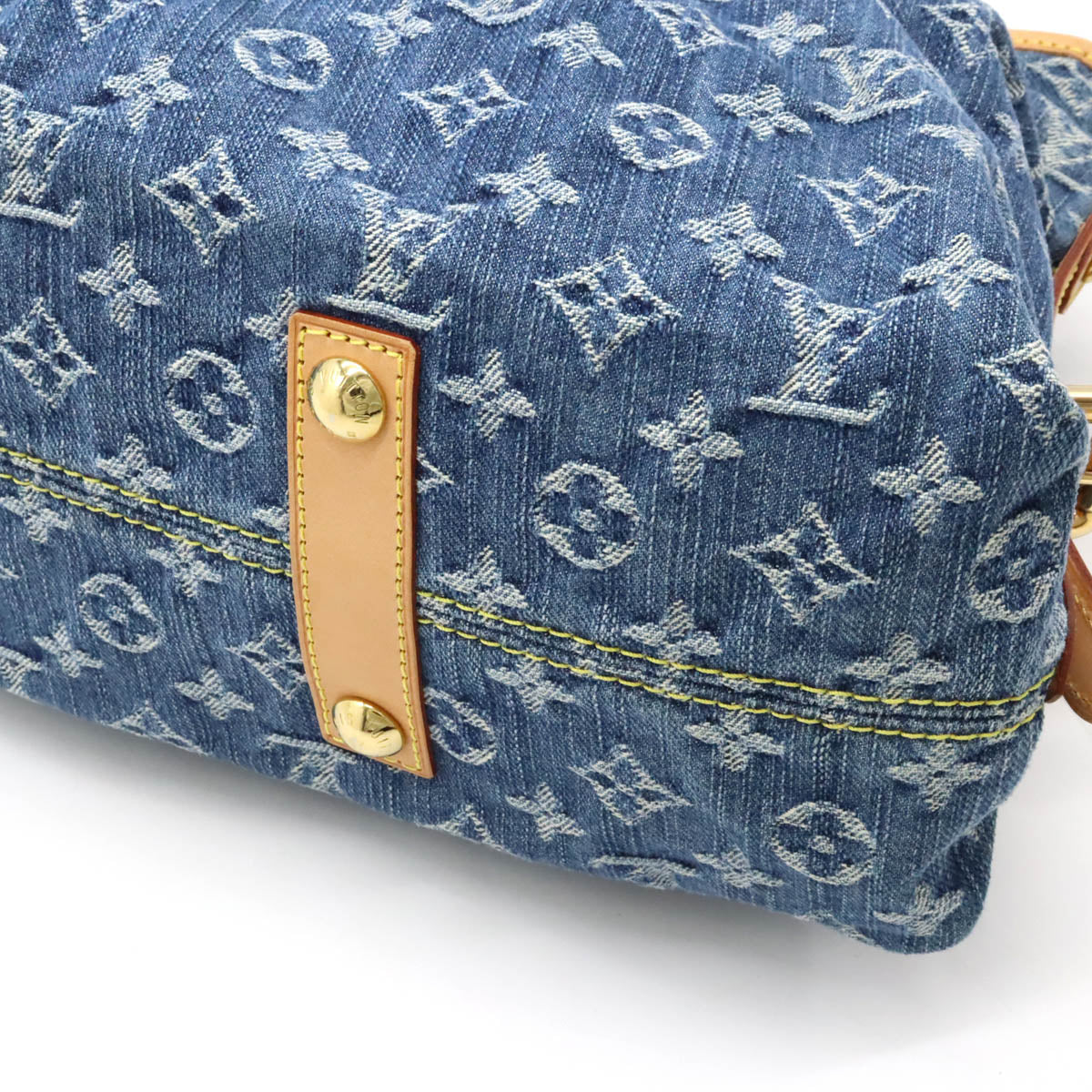 Louis Vuitton Denim NeoCabby MM Tote Shoulder Bag